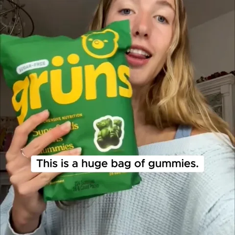 Grüns ad creative